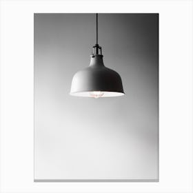 Grey Pendant Light Canvas Print