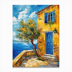 House By The Sea 11 Canvas Print