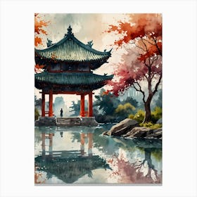 Chinese Pagoda 37 Canvas Print