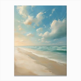 Sand And Sky Canvas Print