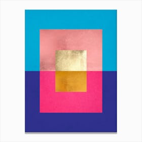 Geometric and colorful 10 Canvas Print