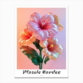 Dreamy Inflatable Flowers Poster Hibiscus 5 Canvas Print