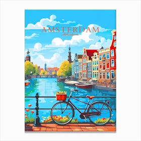 Landscape Amsterdam Netherlands Gift Canvas Print