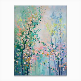 Spring Trees Canvas Print