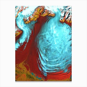 Arctic Ice Canvas Print