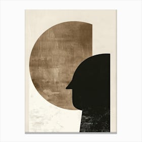 Scarborough Stone Park Bauhaus Minimalist Canvas Print