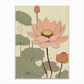 Lotus Flower 13 Canvas Print