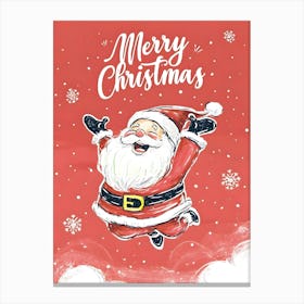 Merry Christmas Canvas Print