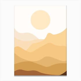 Desert Habitat Canvas Print