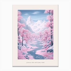 Dreamy Winter National Park Poster  Jostedalsbreen National Park Norway 3 Canvas Print