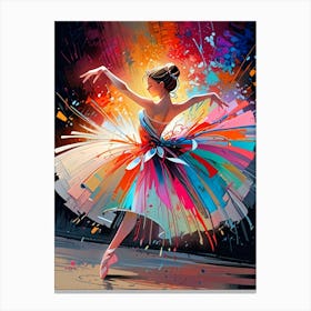 Ballerina 14 Canvas Print