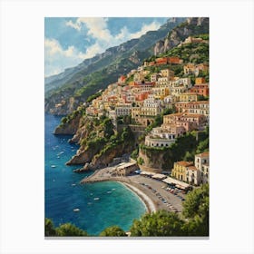 Positano 4 Canvas Print