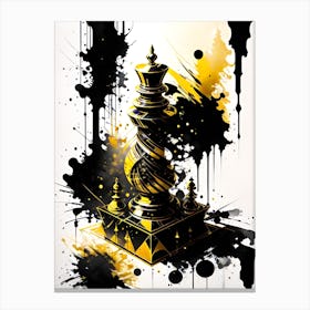 Chess King Canvas Print