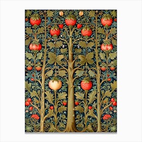 William Morris Strawberry Tree Canvas Print