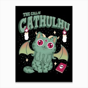 The Call Of Cathulhu Canvas Print