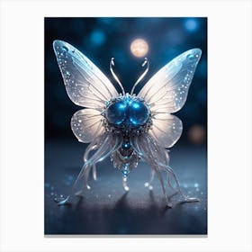 Blue Butterfly Canvas Print