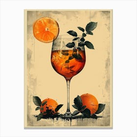 Aperol Spritz Art Print 319 Canvas Print