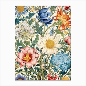 William Williams - Floral Canvas Print