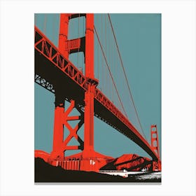 Golden Gate Bridge Canvas Print Canvas Print