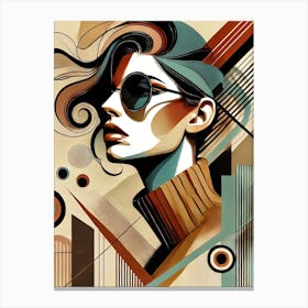 Fashion Portrait Canvas Print