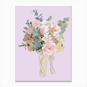 Bouquet Of Flowers Canvas Print