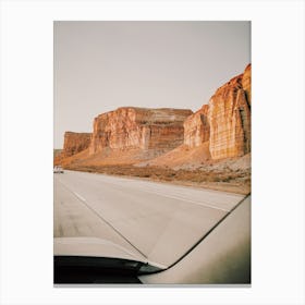 Desert Road Trip Canvas Print