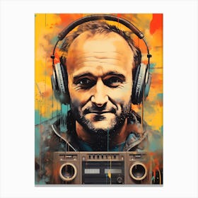 Phil Collins (2) Canvas Print