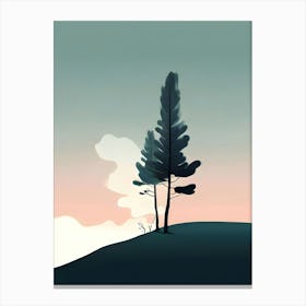 Lone Tree 6 Canvas Print