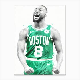 Kemba Walker Boston Celtics Canvas Print