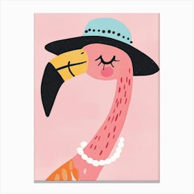 Flamingo Canvas Print