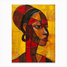 African Woman 223 Canvas Print