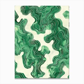 Wavy Pattern 1 Canvas Print