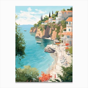 Antalya Turkey 7 Illustration Canvas Print