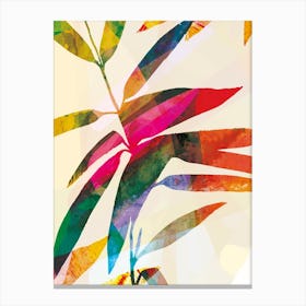 Colourful Leaves Art PrintPrint2 Canvas Print