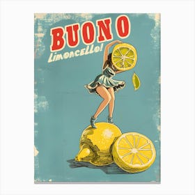 Buon O Lemoncello Canvas Print