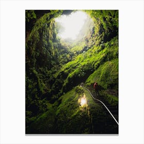 View From The Top Of A Mountain 3 Canvas Print