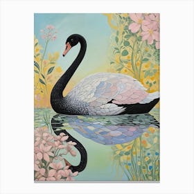 Black Swan Canvas Print