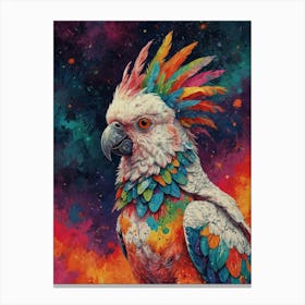 Colorful Parrot 20 Canvas Print