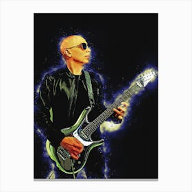 Spirit Of Joe Satriani Canvas Print