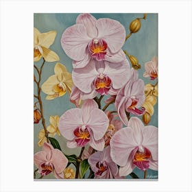 Orchid Close Up no2 Canvas Print