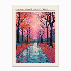 Franklin Delano Roosevelt Park Philadelphia 2 Canvas Print