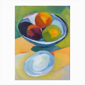 Ugli Fruit Bowl Of fruit Canvas Print