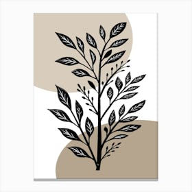 Nordic Tree Canvas Print