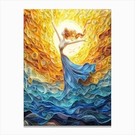 Dance Of The Sun Canvas Print