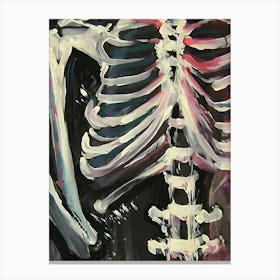 Skeleton Canvas Print