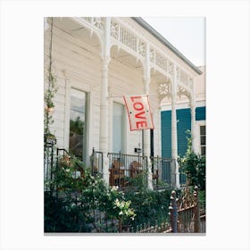 New Orleans Love on Film Canvas Print