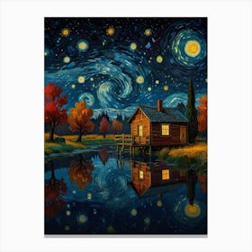 Starry Night 46 Canvas Print