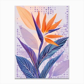 Bird Of Paradise Flower Canvas Print