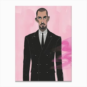 Man In Suit 4 Canvas Print