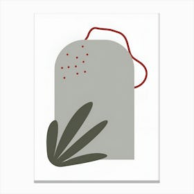 Tea Bag Canvas Print